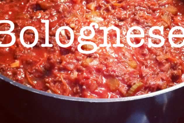 Spaghetti bolognese