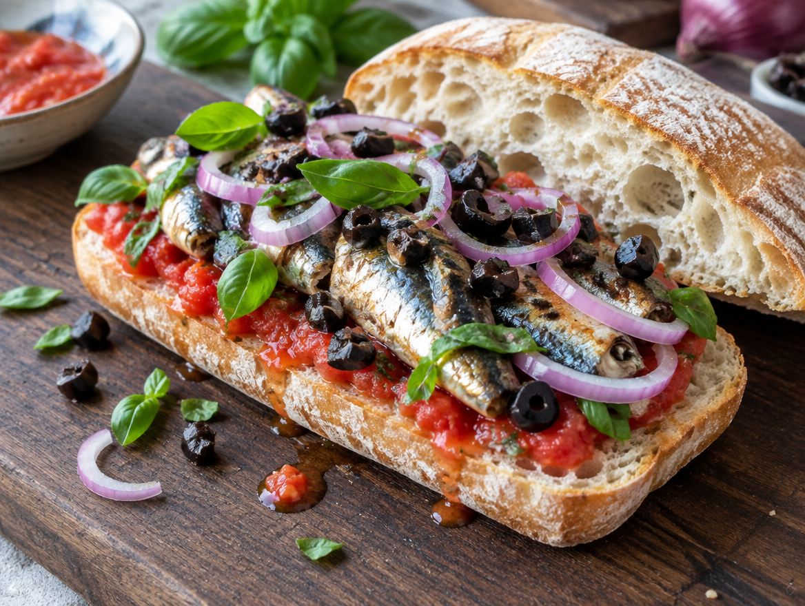 Broodje sardine