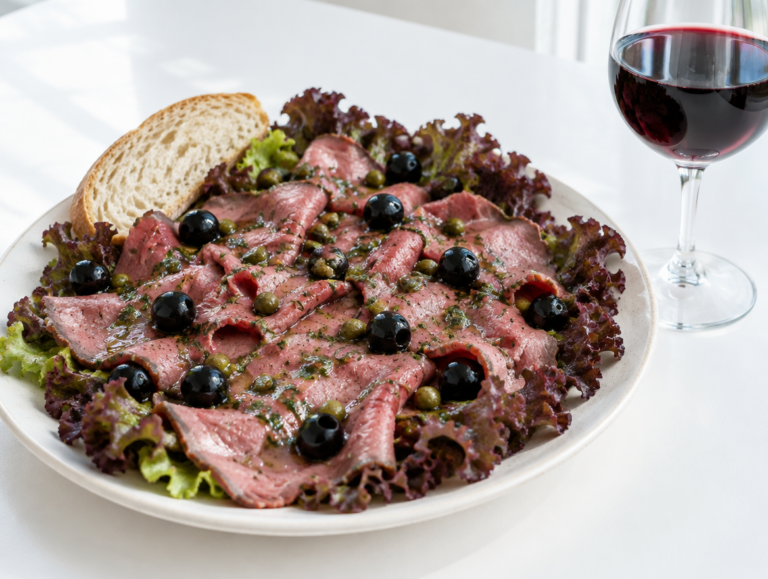 Carpaccio van rosbief