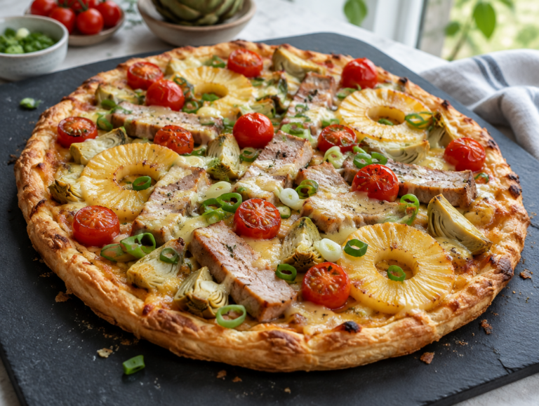 Exotische pizza
