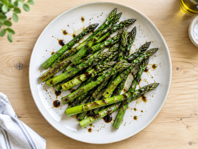 Gebakken asperges