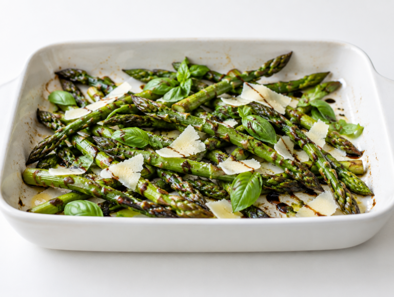 Geroosterde asperges