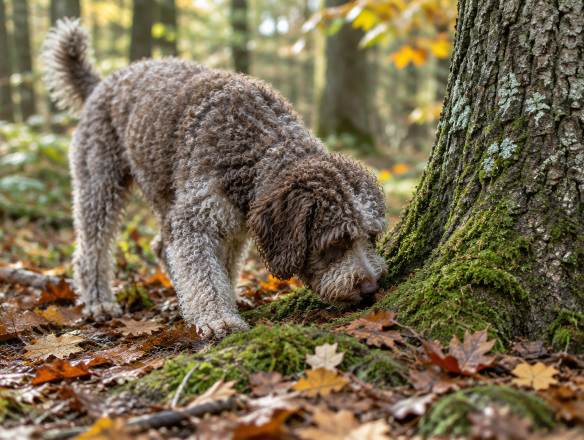 Hoe truffelhonden in Italië truffels vinden