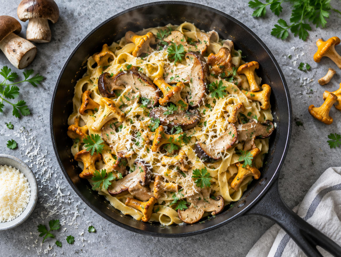 Paddenstoelenpasta: welke soorten passen het beste bij pasta