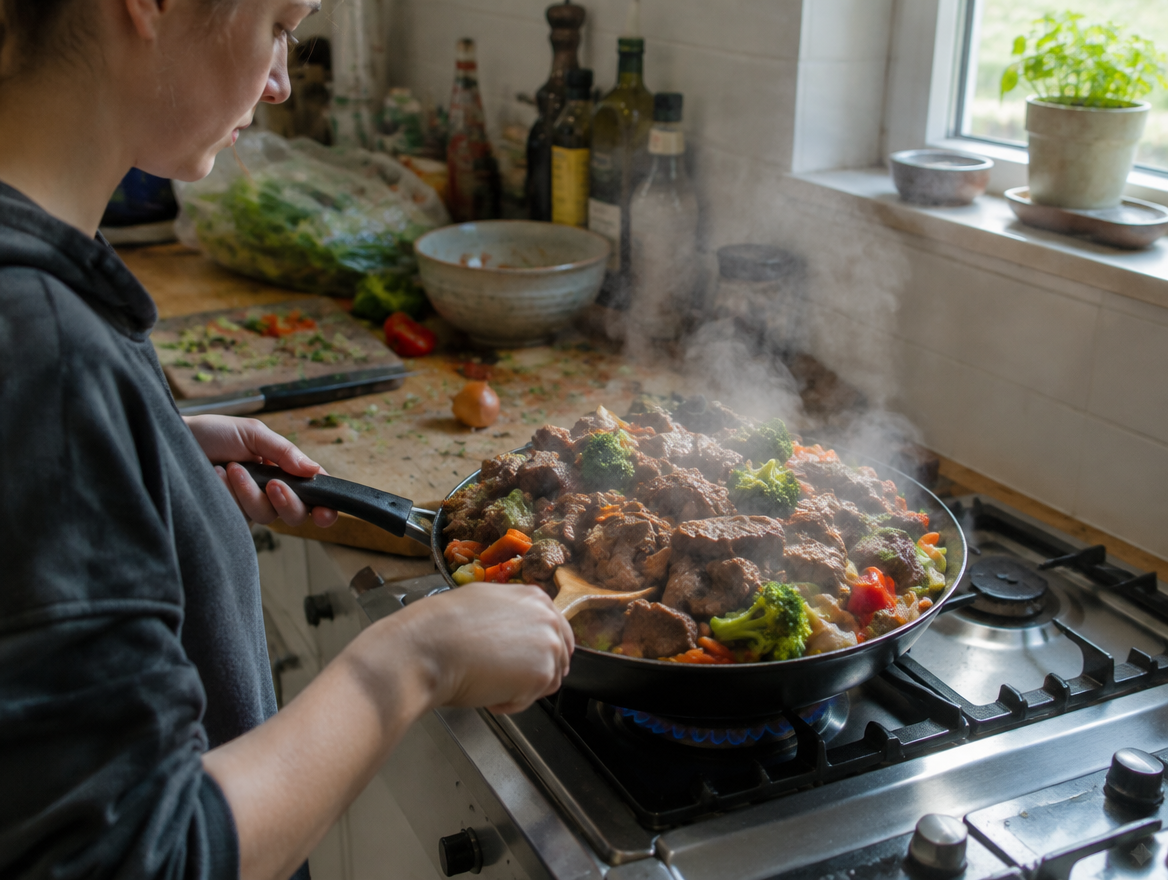 Doe niet teveel in een pan