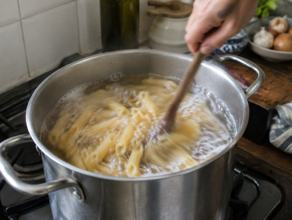 Roer de eerste minuut goed door