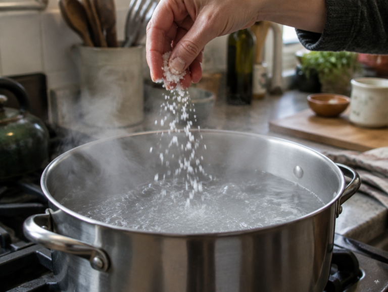 Zout je water als zeewater