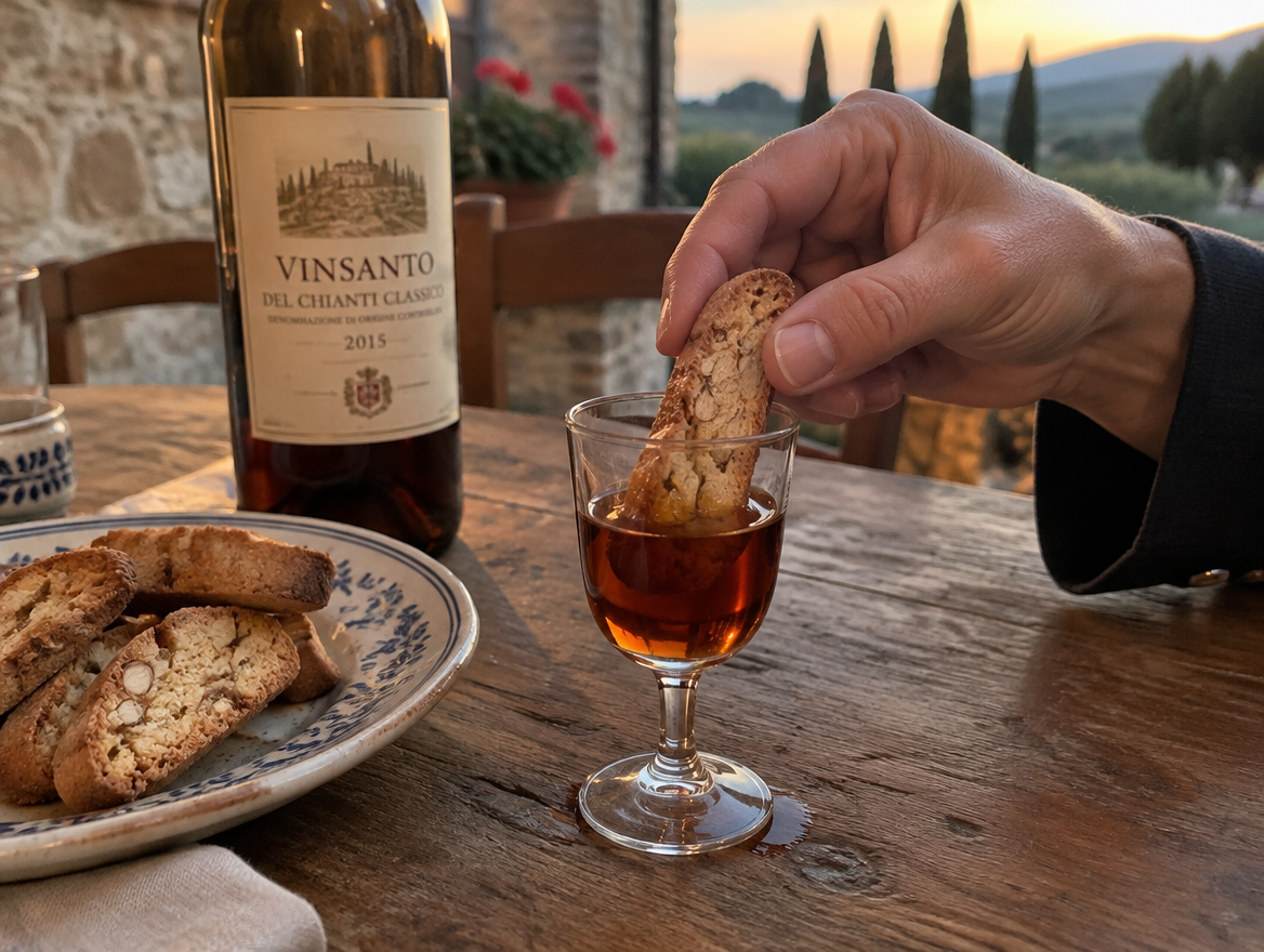 Vinsanto met cantucci