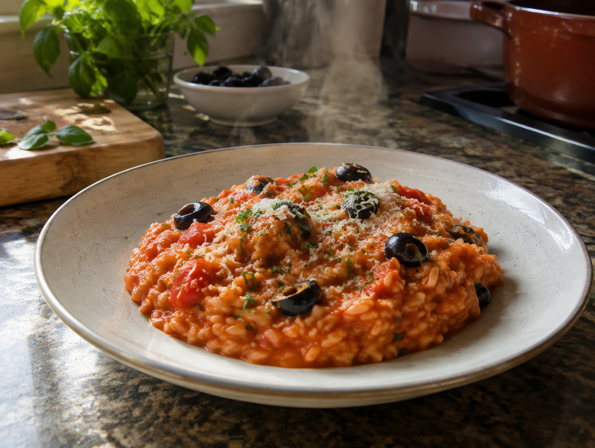 Ik kan risotto maken