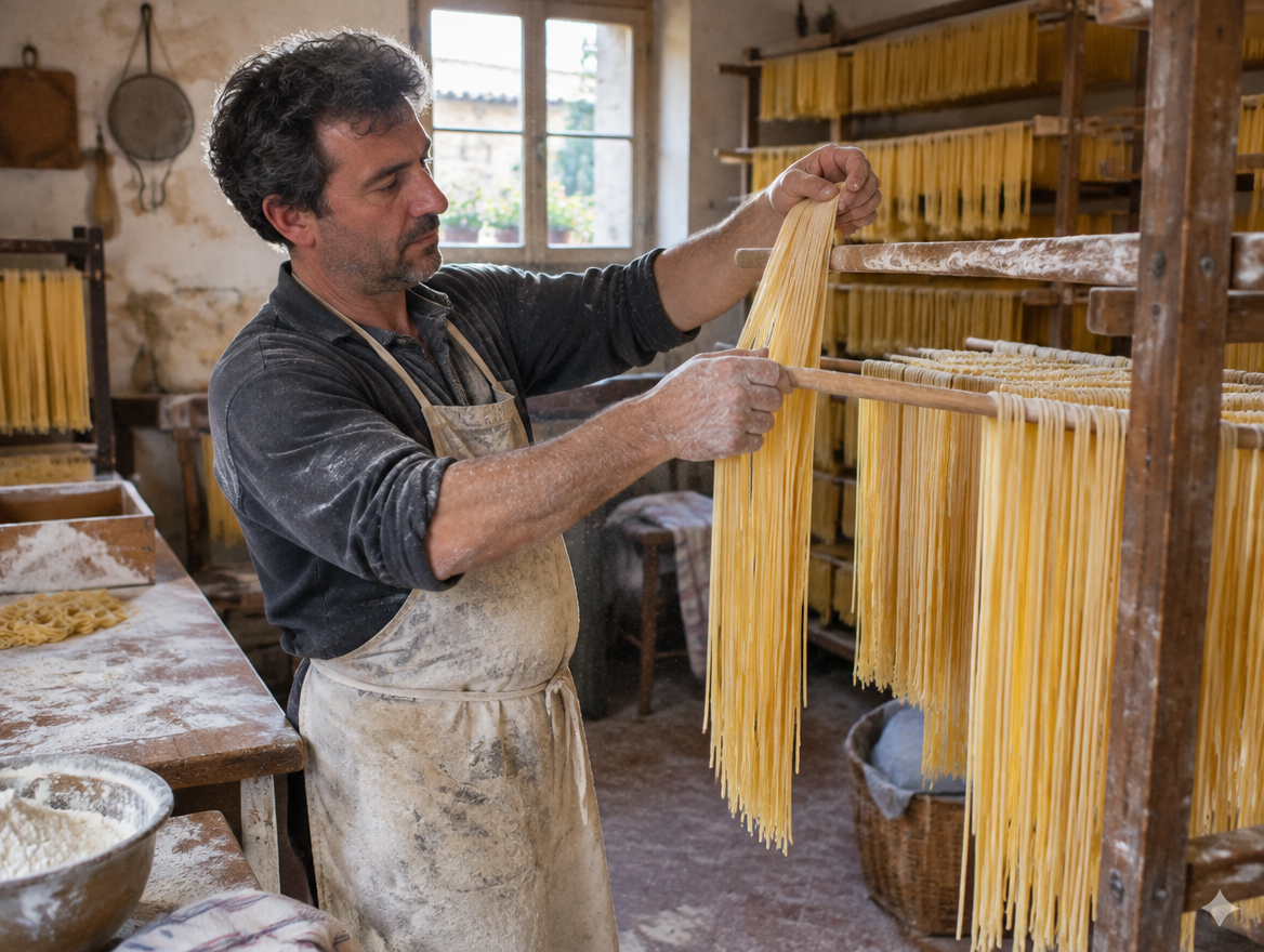 Waar komt pasta vandaan?