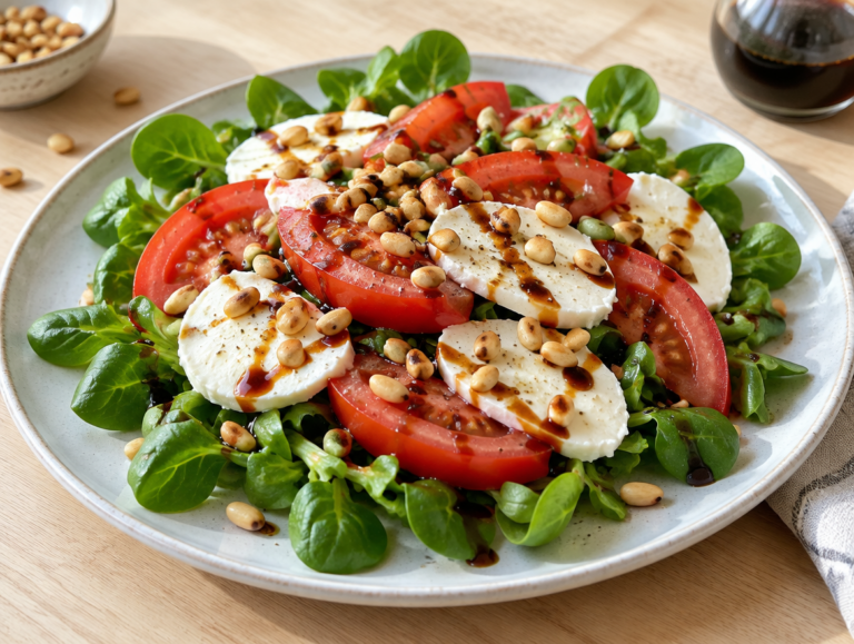 Insalata con mozzarella