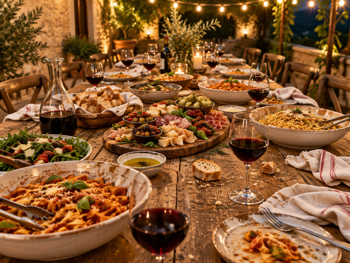 Italiaans koken voor 30 man!