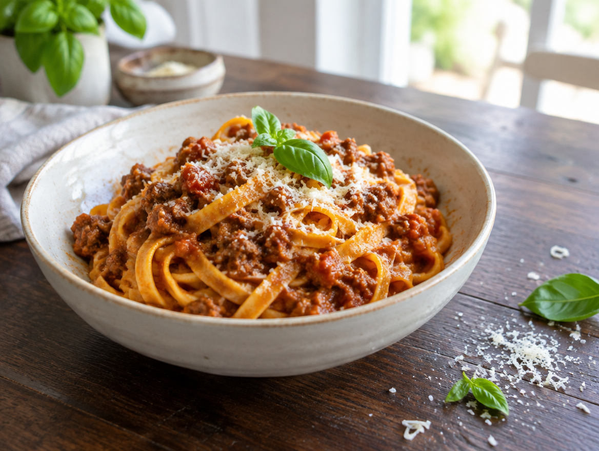 Italiaanse ragù om verliefd op te worden