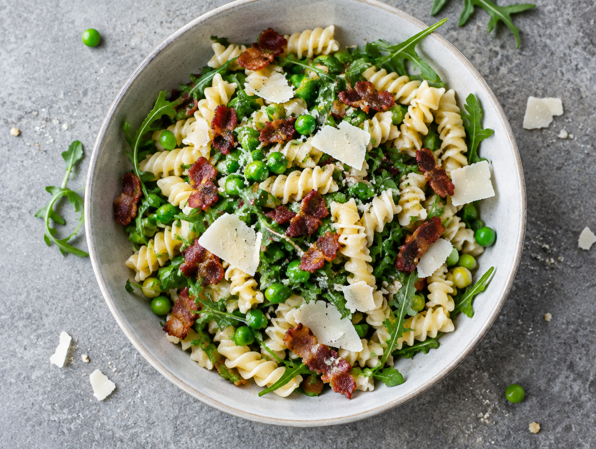 Koude pasta salade