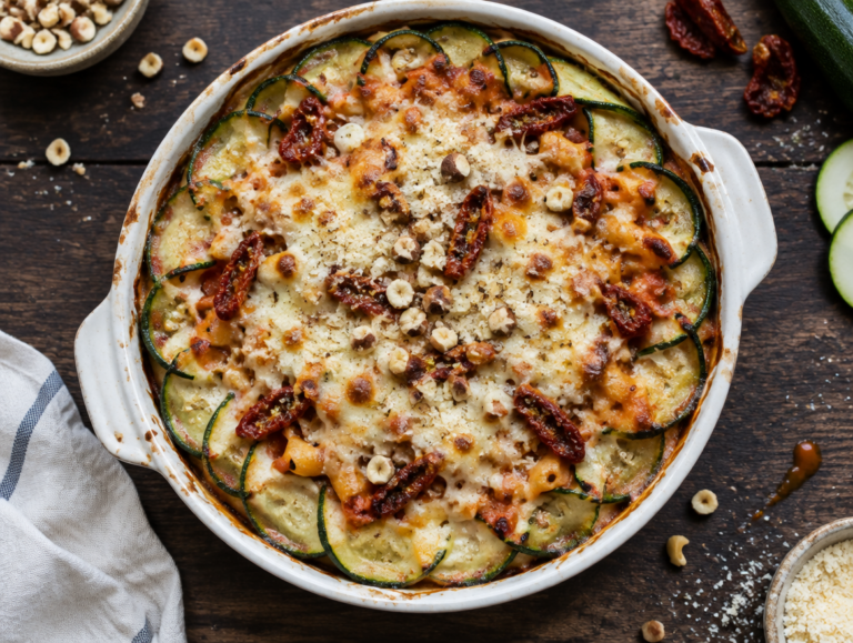 Macaroni-courgettetaart
