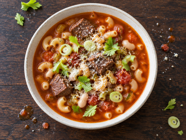 Macaroni tomatensoep