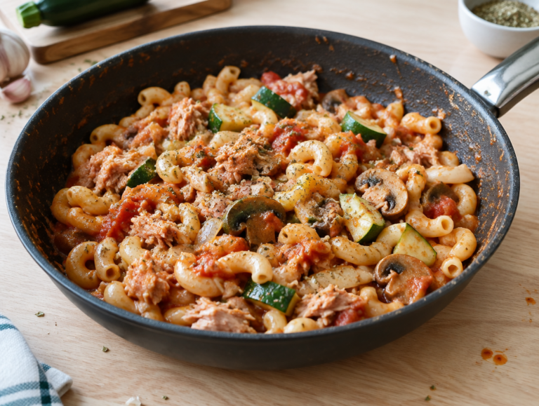 Macaroni met tonijn