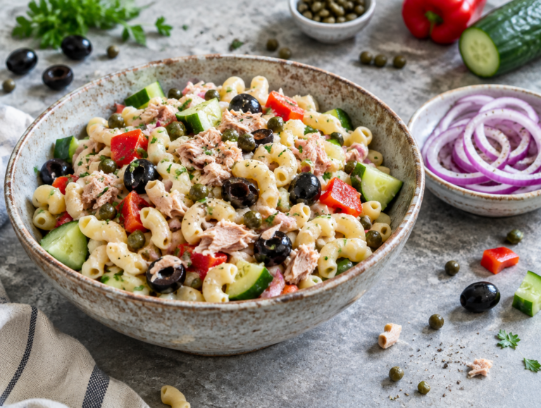 Macaroni-tonijnsalade