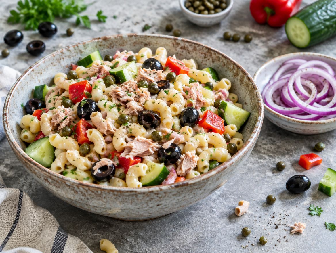 Macaroni-tonijnsalade