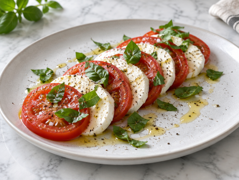 Mozzarella en tomaat