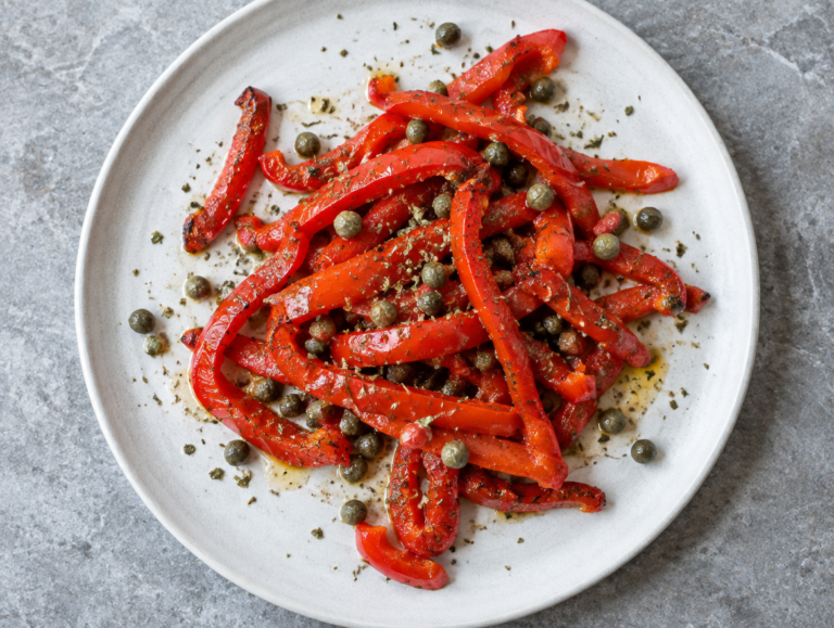 Paprika met kappertjes