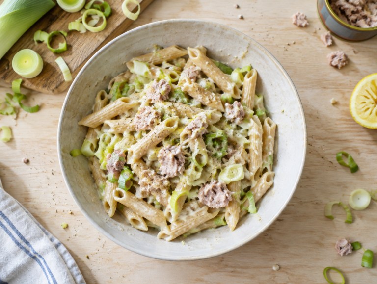 Ingrid’s penne met tonijn