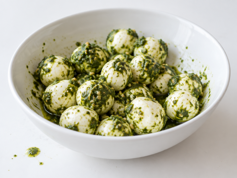 Pesto bocconcini