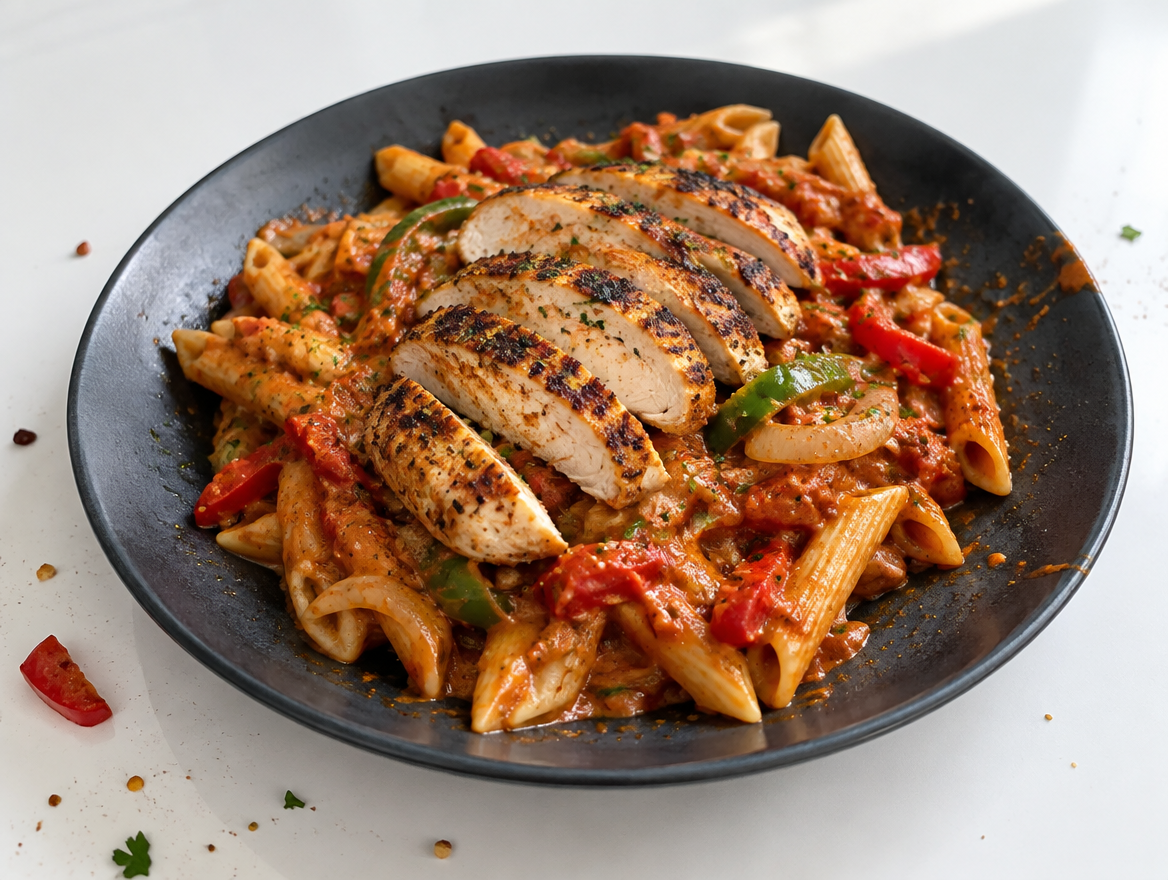 Pittige Cajun pasta