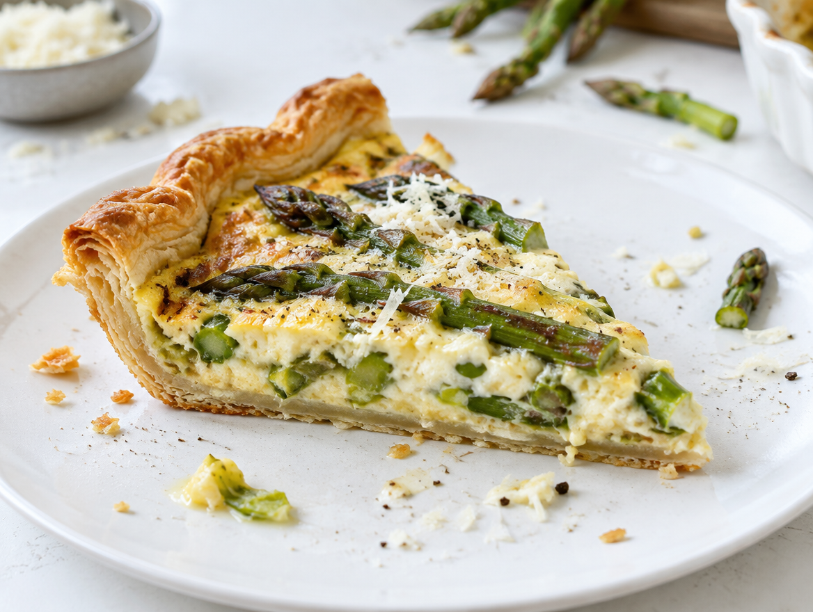 Quiche met asperges