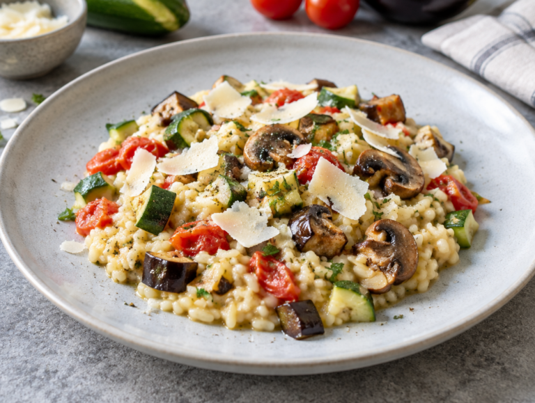 Risotto met groenten