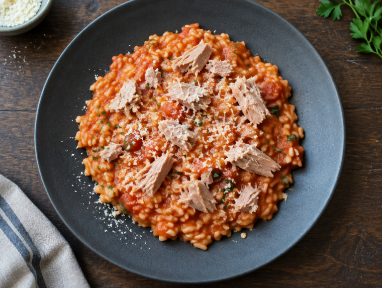 Risotto met tonijn