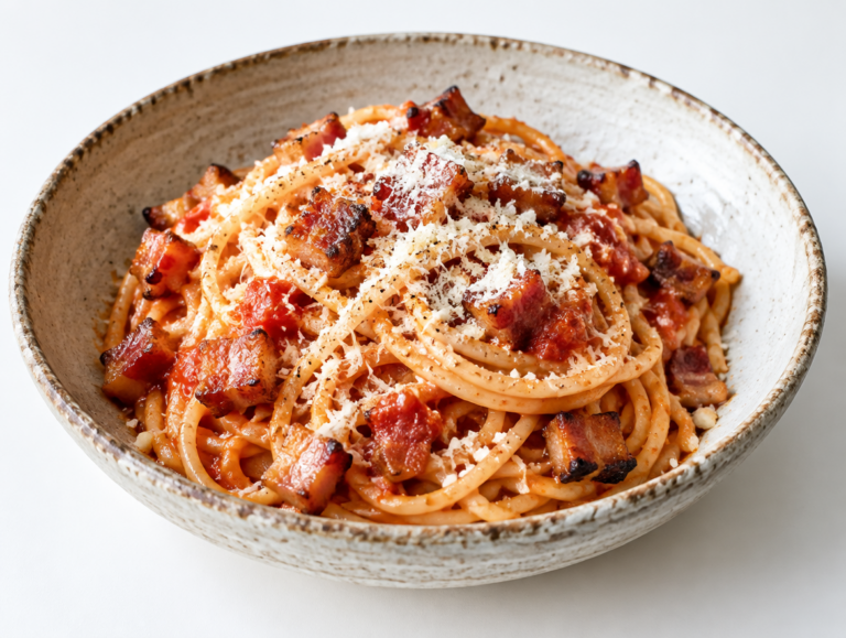 Spaghetti alla amatriciana