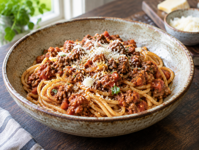 Spaghetti bolognese