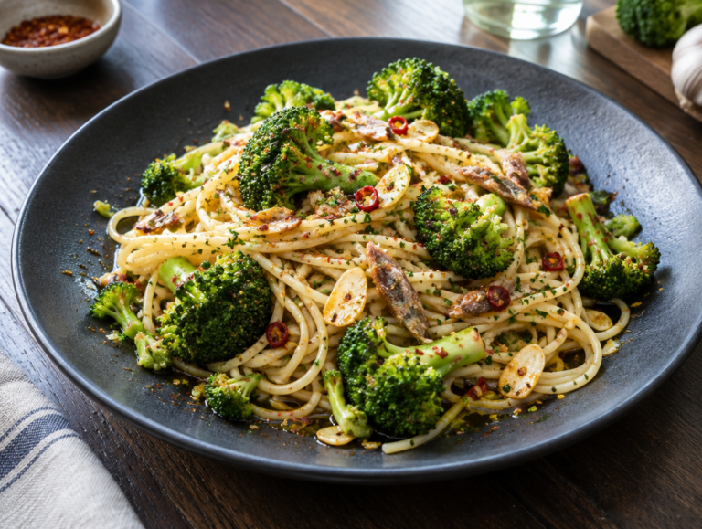 Spaghetti met broccoli
