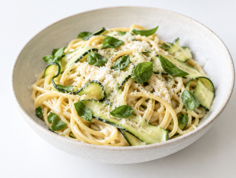 Spaghetti met courgette
