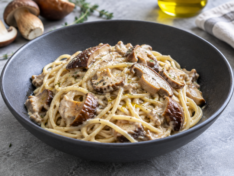 Spaghetti porcini