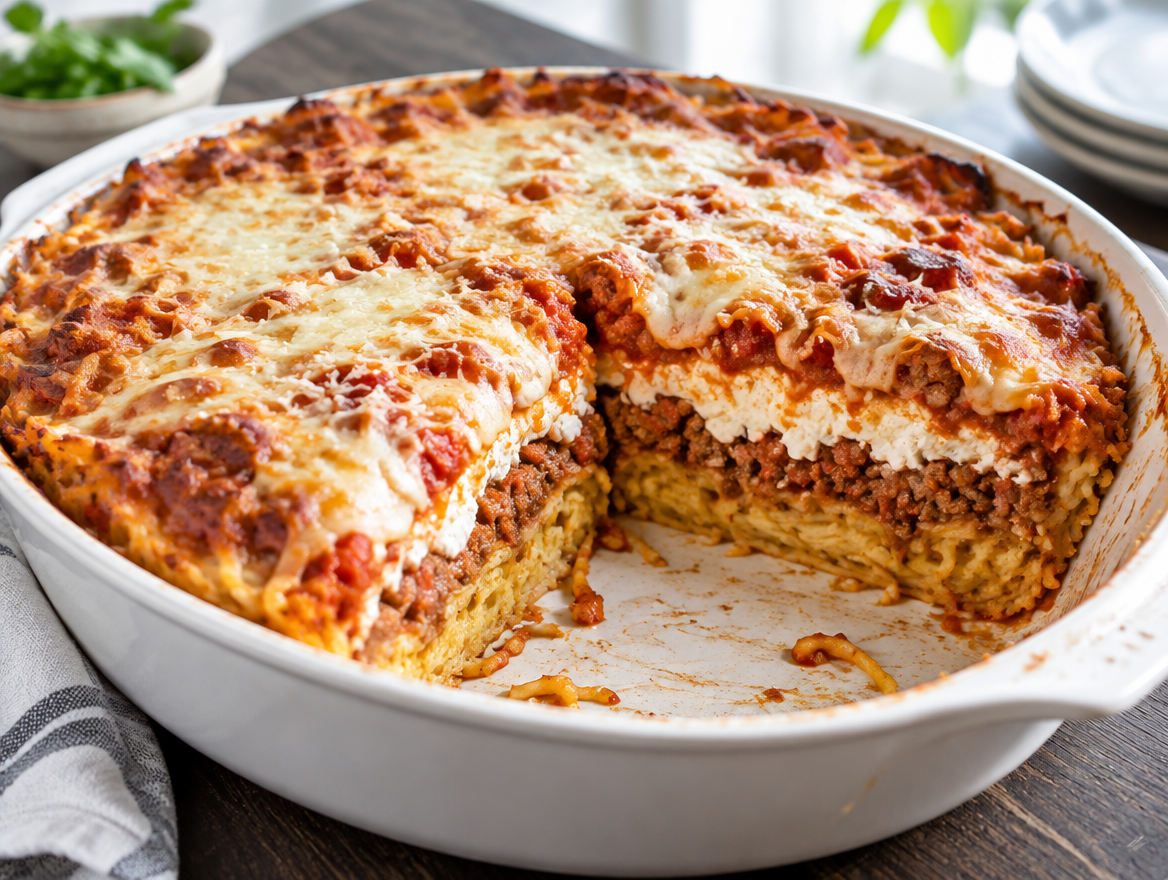 Spaghetti taart