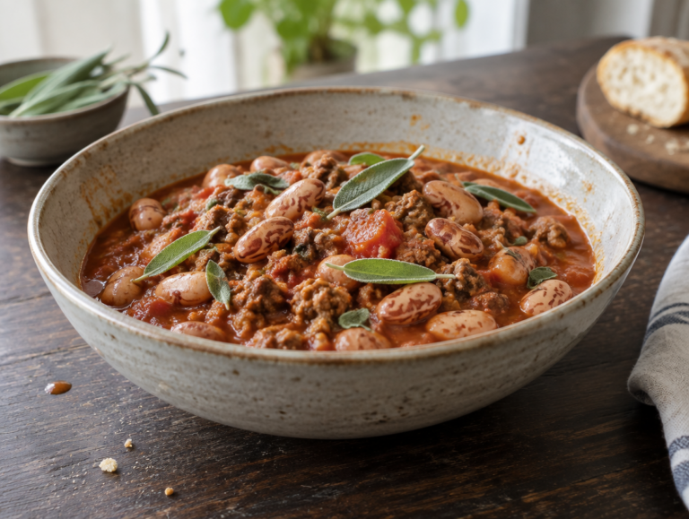 Sugo con fagioli