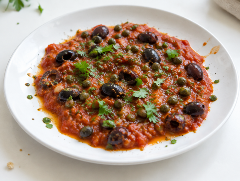 Sugo con olive