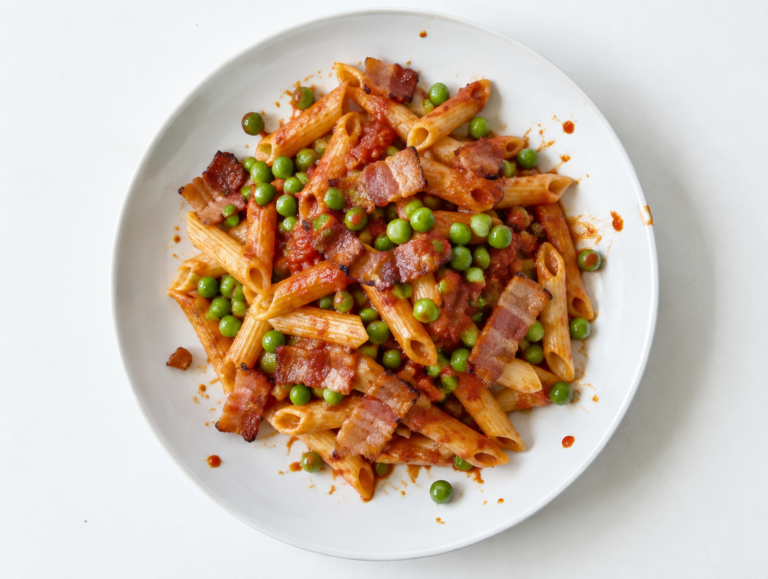 Sugo con piselli