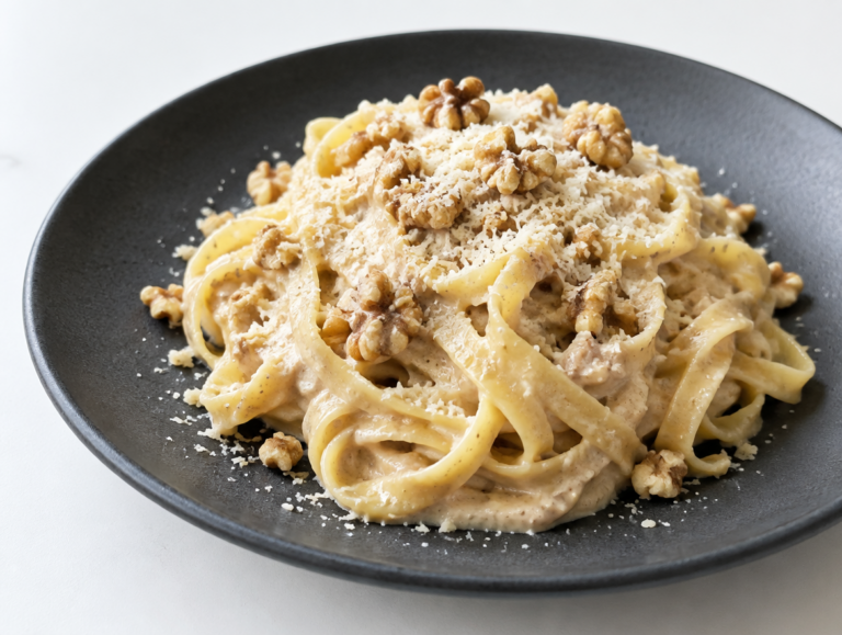 Tagliatelle met notensaus