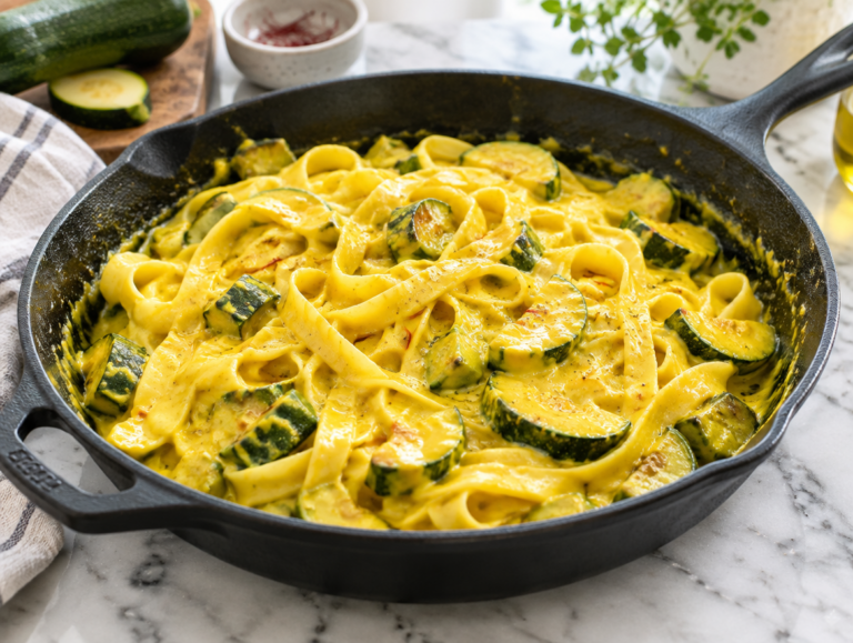 Tagliatelle met saffraan
