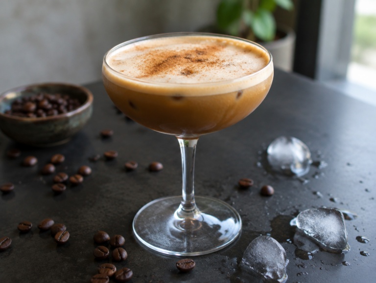 Caffè shakerato met vanille: ijskoffie met een schuimlaagje