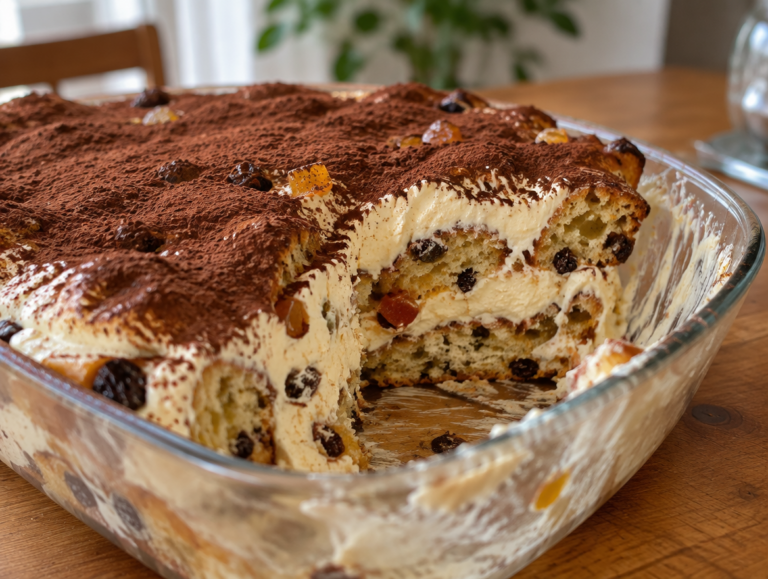 Panettone met mascarponeroom
