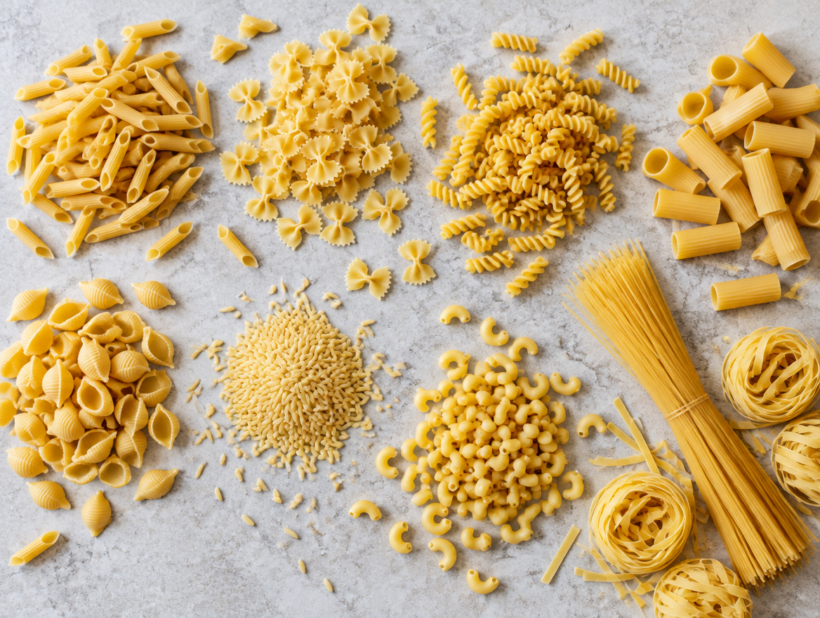Pastasoorten: overzicht van 15 vormen en wat je ermee maakt