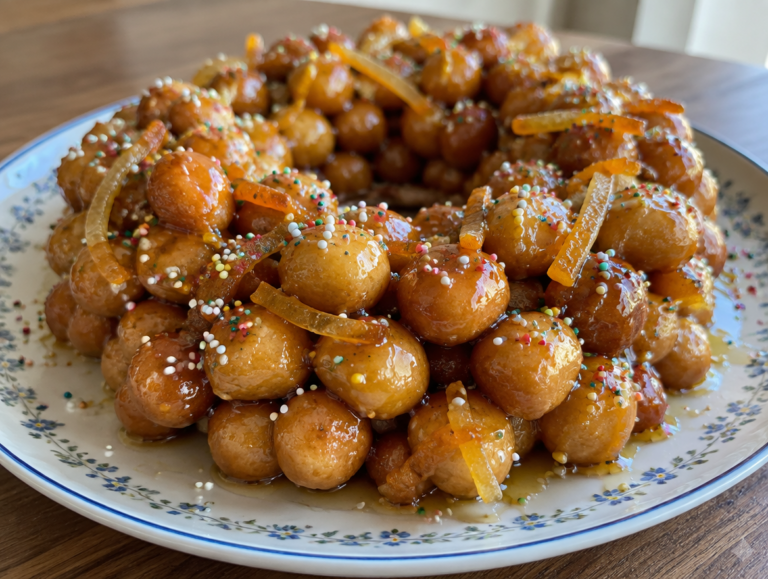 Struffoli met honing